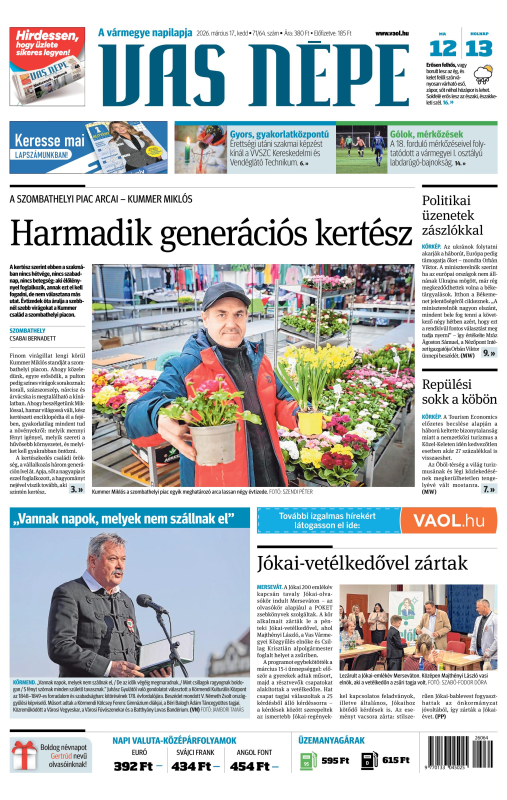 Digitális - Vas Népe