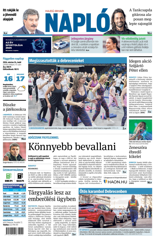 Hajdú-Bihari Napló