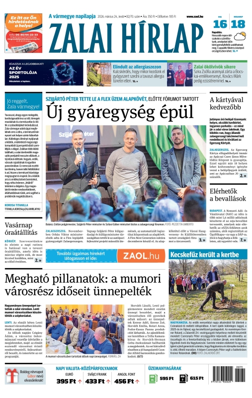 Digitális - Zalai Hírlap