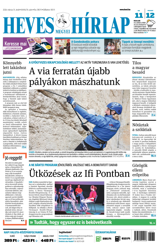Heves Megyei Hírlap