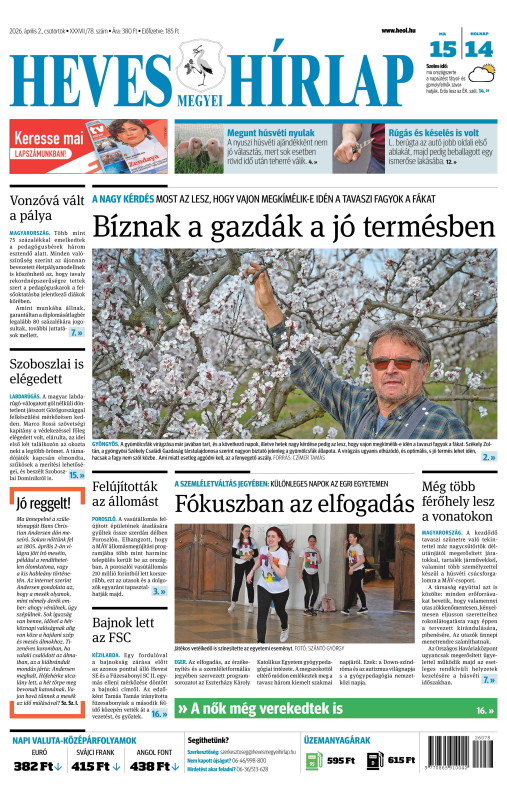 Heves Megyei Hírlap