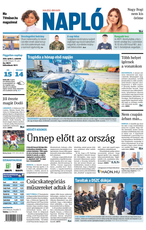 Hajdú-Bihari Napló