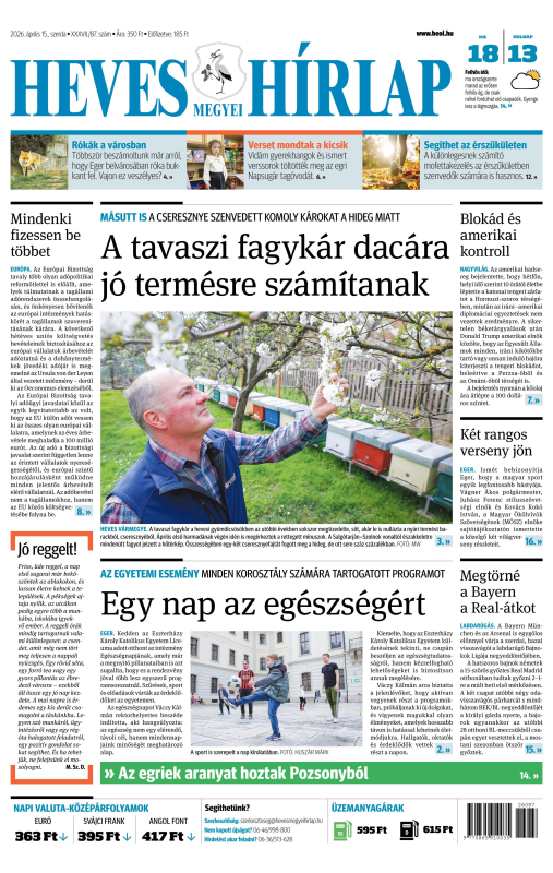 Heves Megyei Hírlap