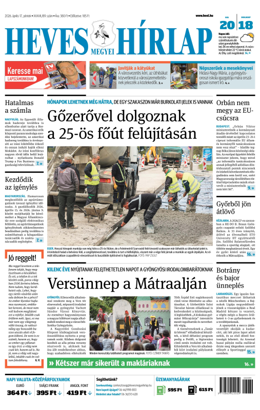 Heves Megyei Hírlap