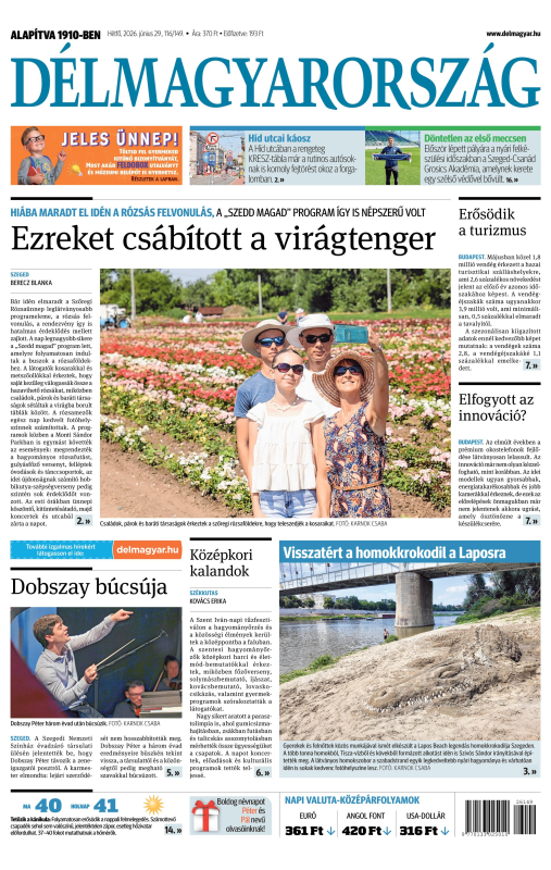 2026-06-29 címlap