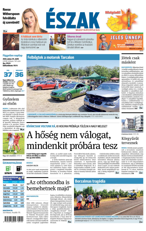 2026-06-29 címlap