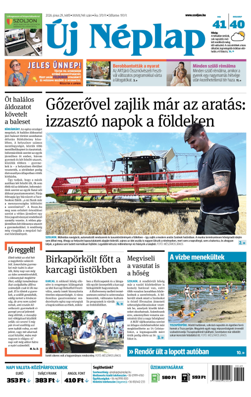 2026-06-29 címlap