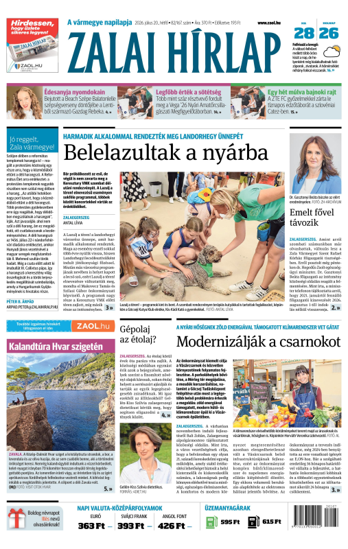 2026-07-20 címlap