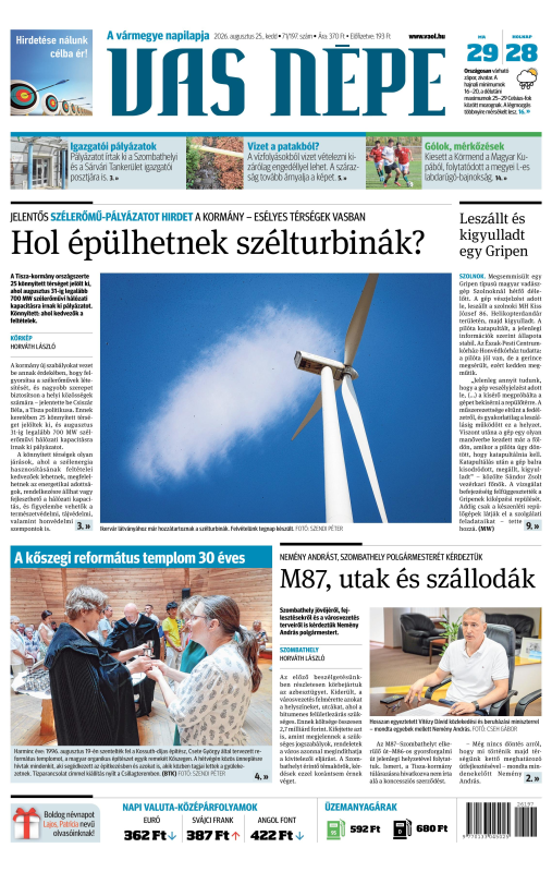 2026-08-25 címlap