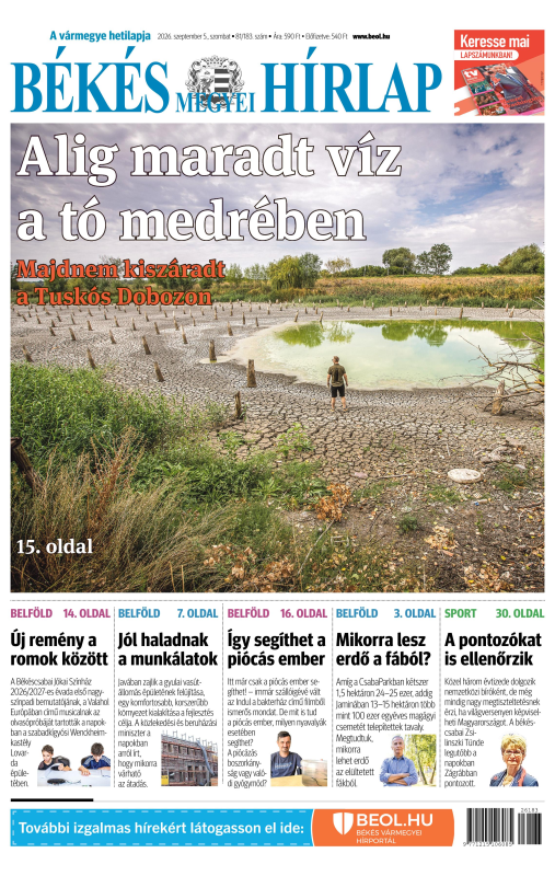 2026-09-05 címlap