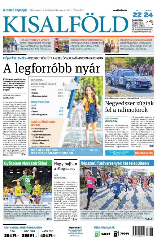 2026-09-14 címlap