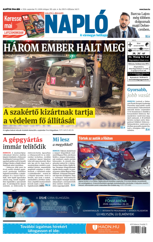 2026-09-19 címlap