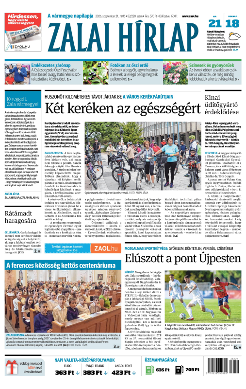2026-09-21 címlap
