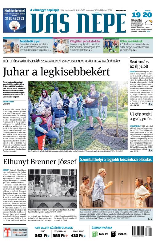 2026-09-22 címlap