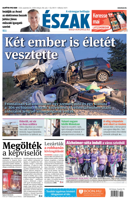 2026-09-26 címlap