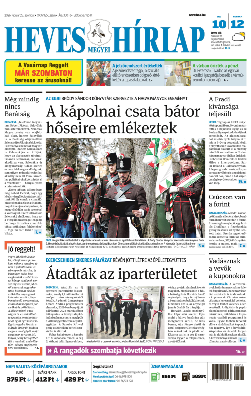 Heves Megyei Hírlap