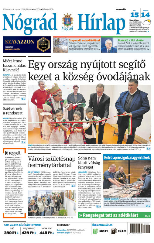 Digitális - Nógrád Megyei Hírlap